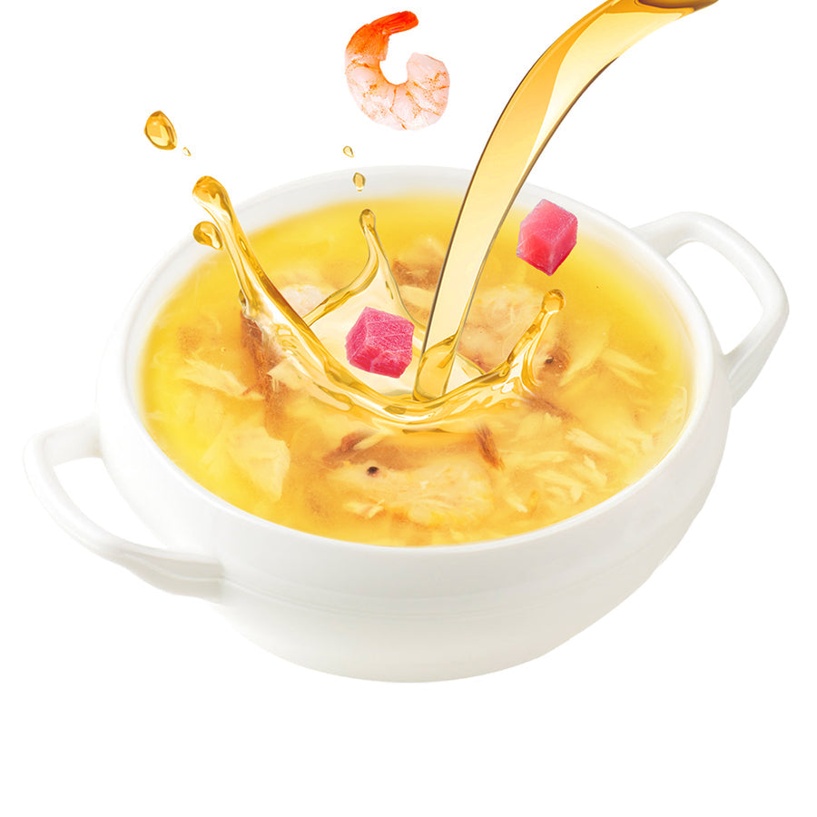 Wanpy Kediler için Karidesli Ton Balığı Eti Çorbası 50gr