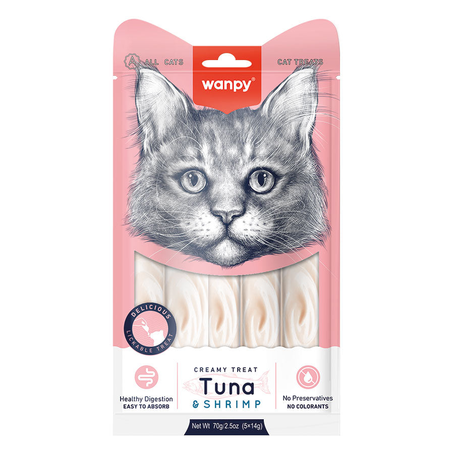 Wanpy Ton&Karides Krema Kedi Ödülü 5x14 gr