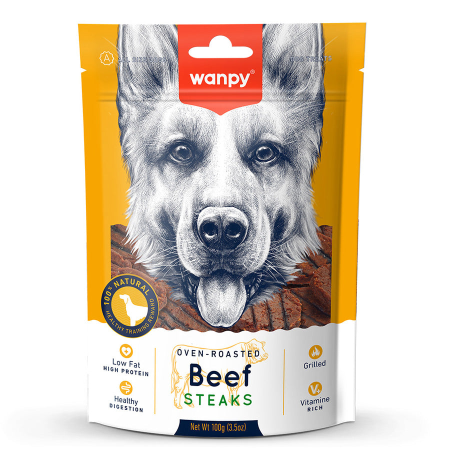 Wanpy Izgara Dana Biftek Köpek Ödülü 100 gr