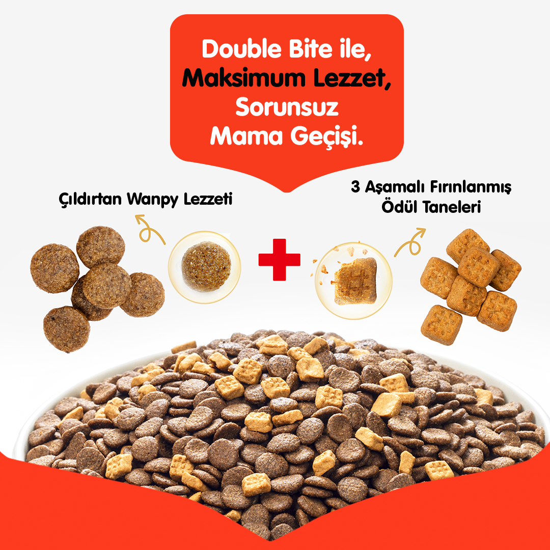 Wanpy Tahılsız Somon&Tuna Kısırlaştırılmış Kedi Maması 1,5 kg