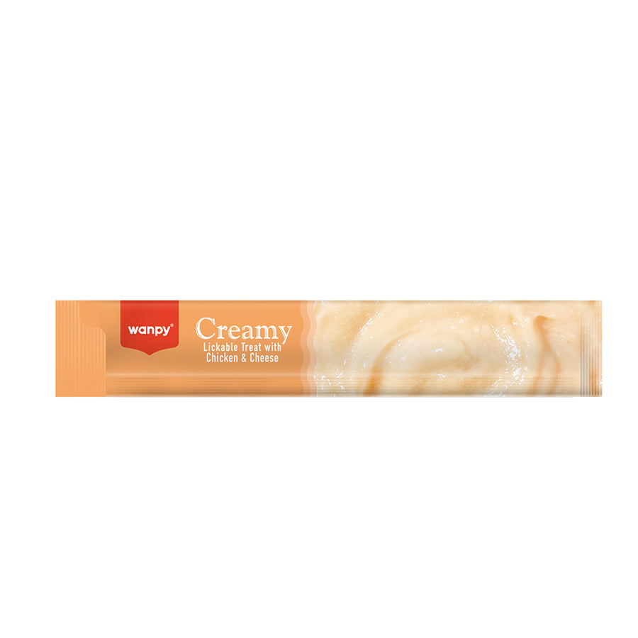 Wanpy Tavuklu&Peynirli Krema Köpek Ödülü 5x14gr